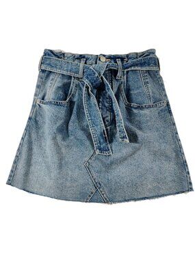 Free People Denim Mini Skirt – Size 26 (2–4) | NWT | Blue